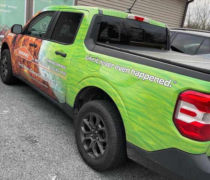 servpro truck